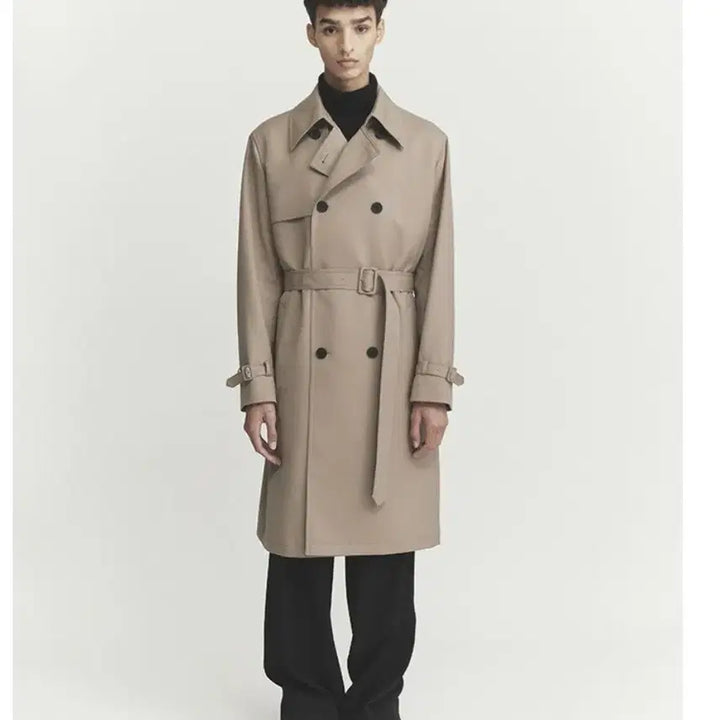 [BUNJANG] COOR Trench Coat / COOR 쿠어 울 트렌치코트