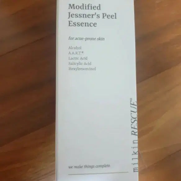 [BUNJANG] Milkin Modified Jesner Peel Essence + Air Cream (2 Items) / 레스큐 모디파이드 제스너 필 에센스 + 밀킨에어크림 새제품(2개)
