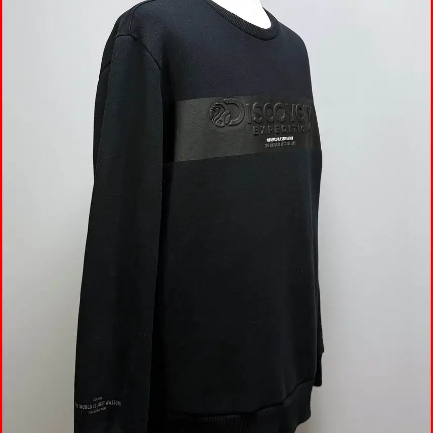 [BUNJANG] Discovery Long Sleeve Sweatshirt 105 Size / 디스커버리/기모 긴팔 맨투맨/105사이즈/왕코구제(EE-1)