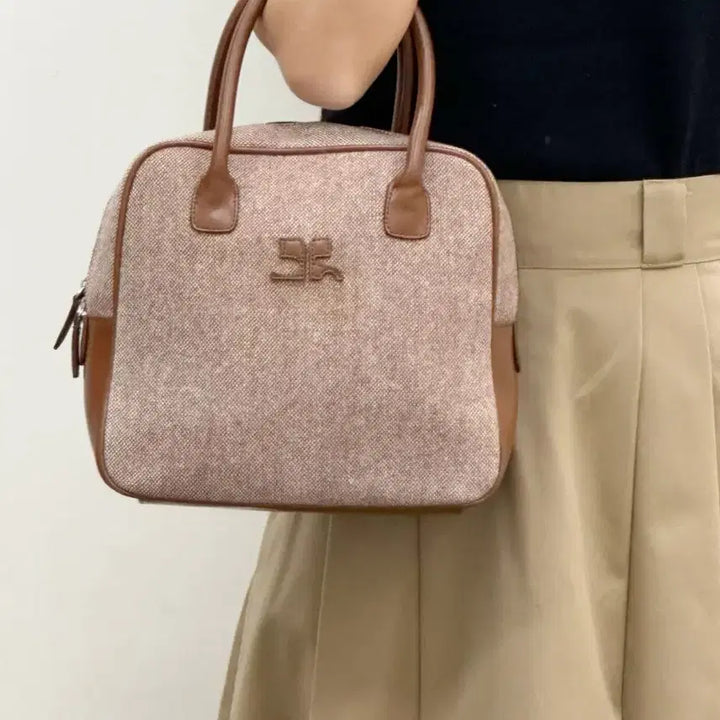 [BUNJANG] Courreges Brown Tote Bag / courreges / 꾸레쥬 브라운 토트백