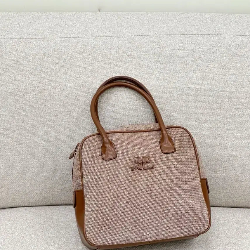 [BUNJANG] Courreges Brown Tote Bag / courreges / 꾸레쥬 브라운 토트백