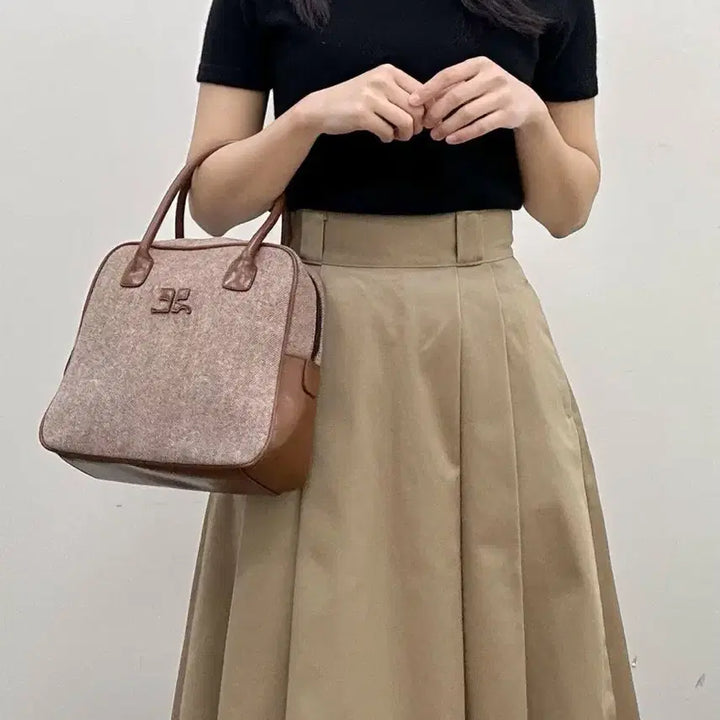 [BUNJANG] Courreges Brown Tote Bag / courreges / 꾸레쥬 브라운 토트백