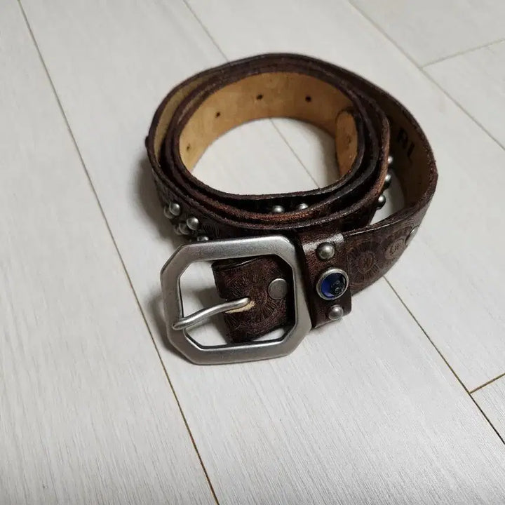 [BUNJANG] RRL Lasco Studded Belt / 더블알엘 라스코 스터드 벨트