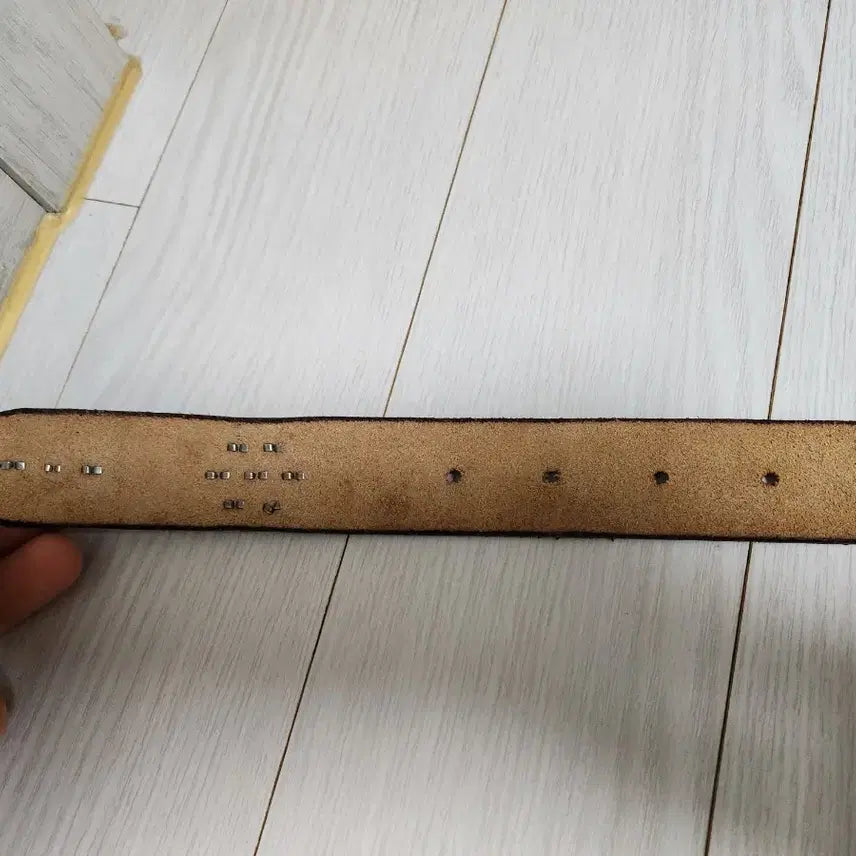 [BUNJANG] RRL Lasco Studded Belt / 더블알엘 라스코 스터드 벨트