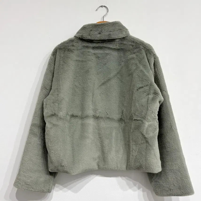 [BUNJANG] Faux Fur Crop Jacket / [새상품] 퍼 크롭 자켓 3컬러