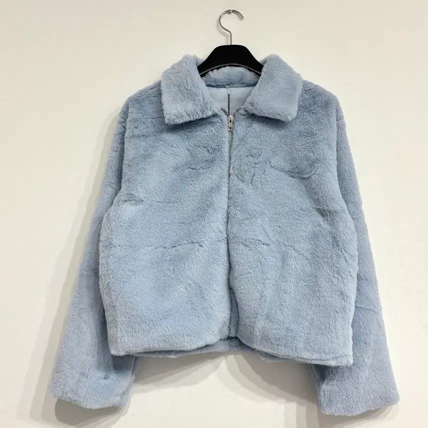 [BUNJANG] Faux Fur Crop Jacket / [새상품] 퍼 크롭 자켓 3컬러