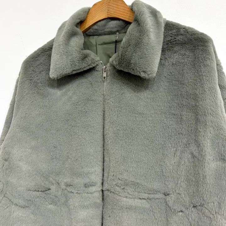 [BUNJANG] Faux Fur Crop Jacket / [새상품] 퍼 크롭 자켓 3컬러