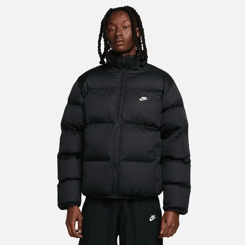 [BUNJANG] Nike Sportswear Club Puffer Jacket (Black) Men's S / 미국 나이키 스포츠웨어 클럽 패딩자켓 S
