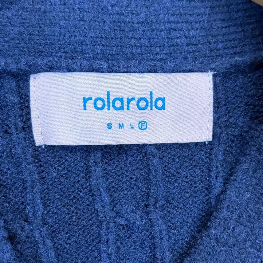 [BUNJANG] RoraRora Cropped Cable Knit Cardigan / (F) 로라로라 크롭 케이블 니트 2.9