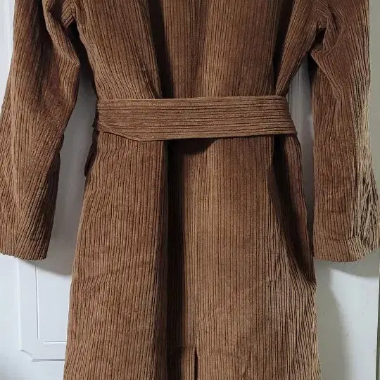 [BUNJANG] Soft Seoul Corduroy Long Coat / 소프트서울 코듀로이 롱 코트
