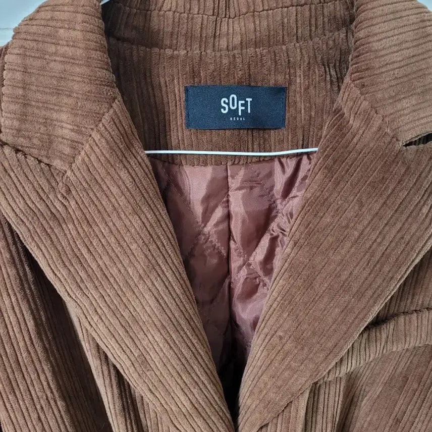 [BUNJANG] Soft Seoul Corduroy Long Coat / 소프트서울 코듀로이 롱 코트