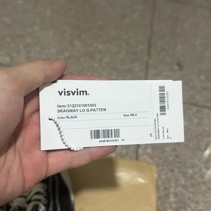 [SOLD OUT] 비즈빔 22AW 스캐그웨이 지패턴 9.5