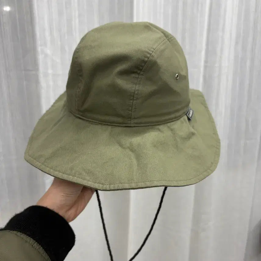 [SOLD OUT] 라코스테 빈티지 올리브카키 버킷햇 벙거지 모자