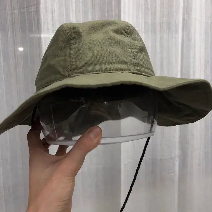 [SOLD OUT] 라코스테 빈티지 올리브카키 버킷햇 벙거지 모자
