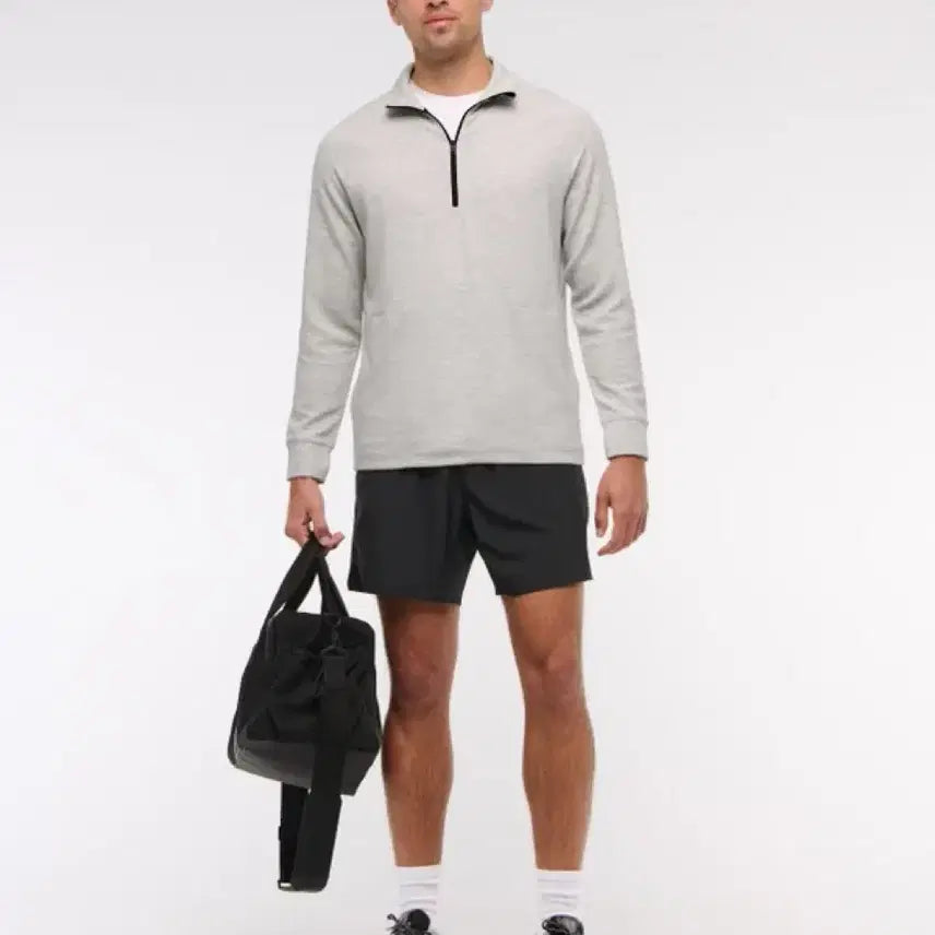 [BUNJANG] Abercrombie YPB Active Waffle Half-Zip XS / 아베크롬비 YPB 남성 와플 하프 집업 XS