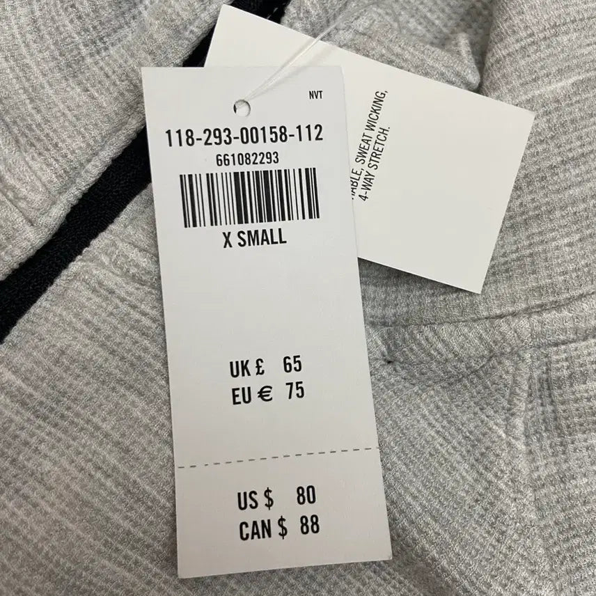 [BUNJANG] Abercrombie YPB Active Waffle Half-Zip XS / 아베크롬비 YPB 남성 와플 하프 집업 XS