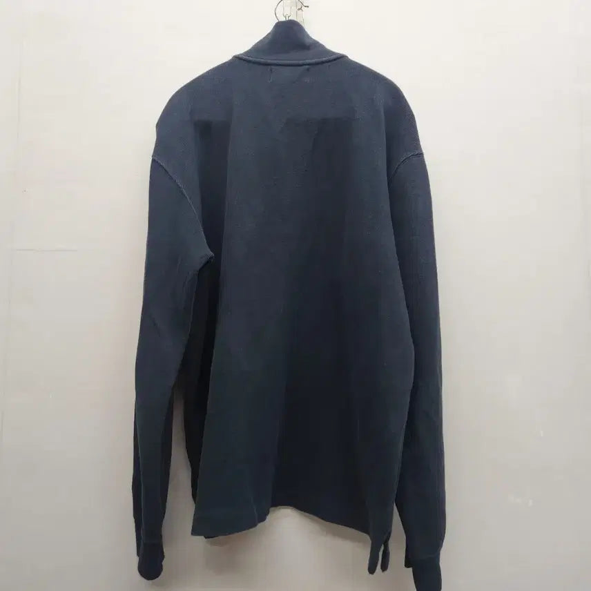 [BUNJANG] Polo Ralph Lauren Logo Knit Cotton Half Zip Sweater / 폴로랄프로렌 로고 니트 코튼 반집업 M(XL)