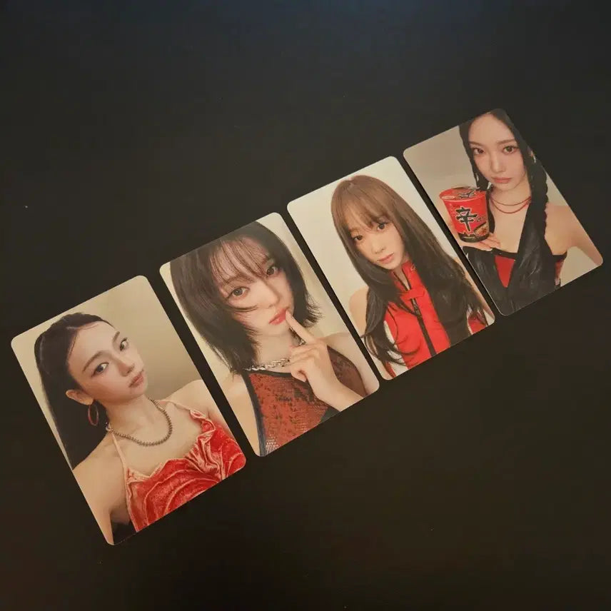 [BUNJANG] Aespa Nongshim Photocard / 에스파 농심 포토카드 한정판