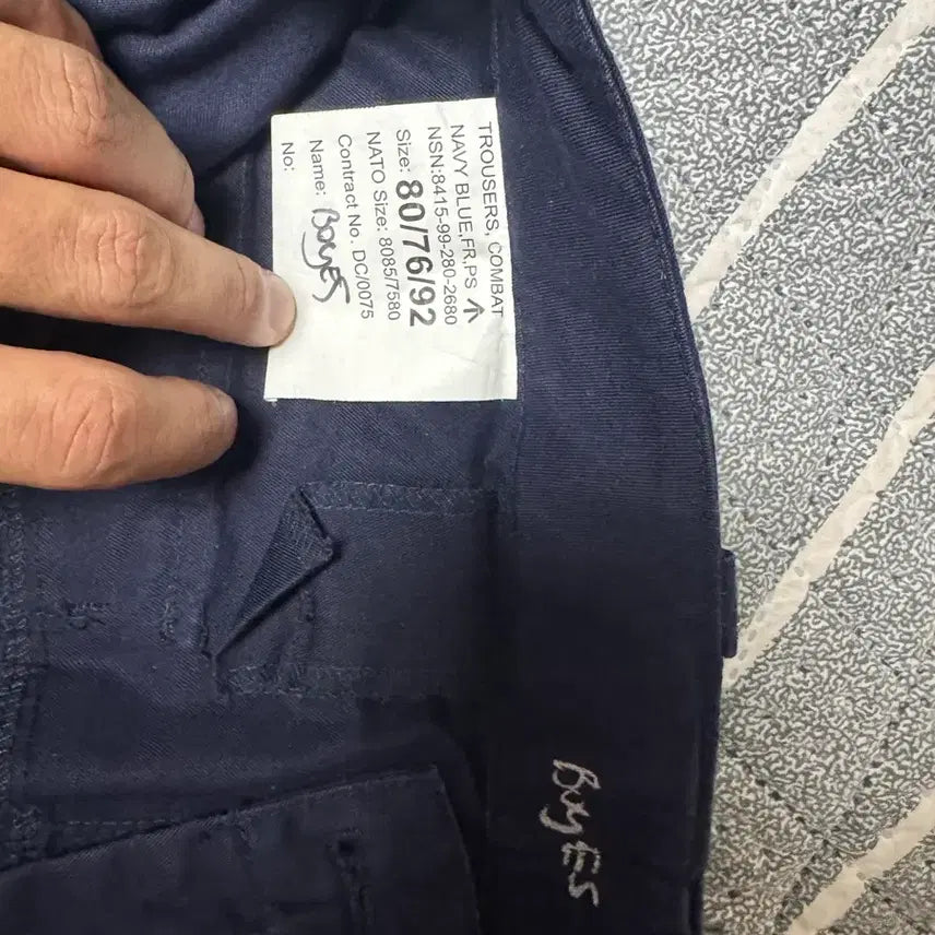 [BUNJANG] British Royal Navy Military Cargo Pants / 31) 브리티쉬 로얄네이비 밀리터리 카고 팬츠