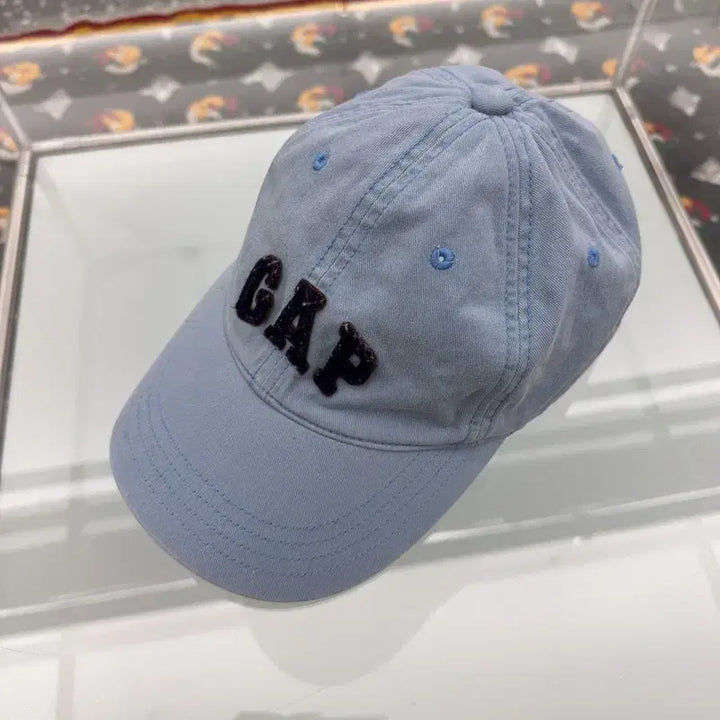 [BUNJANG] GAP Y2K Retro Light Blue Cap / 갭 GAP Y2K 레트로 빈티지 라이트블루 볼캡 C08397