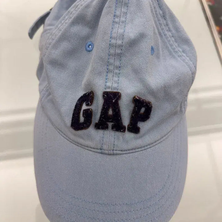 [BUNJANG] GAP Y2K Retro Light Blue Cap / 갭 GAP Y2K 레트로 빈티지 라이트블루 볼캡 C08397