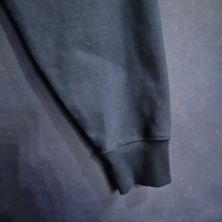 [BUNJANG] Melange Master Navy Long Sleeve Shirt / 멜란지마스터 네이비컬러 남성 세미오버핏 95 카라 긴팔티셔츠