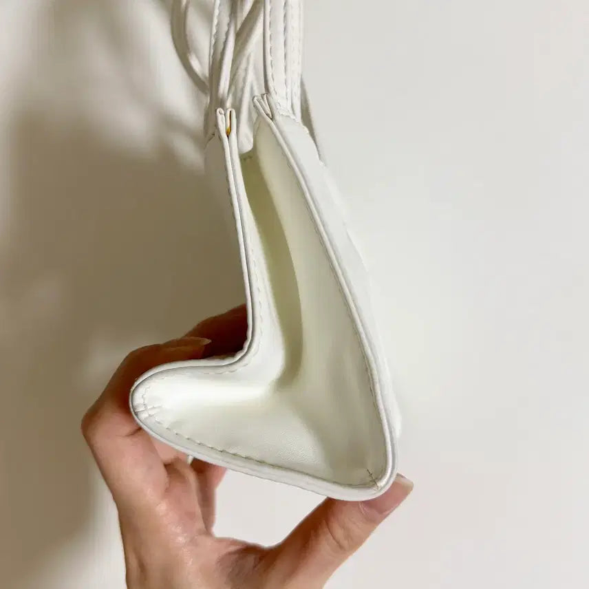 [BUNJANG] Telfar Small Bag White Crossbody / 텔파 스몰 가방 (화이트) 크로스백