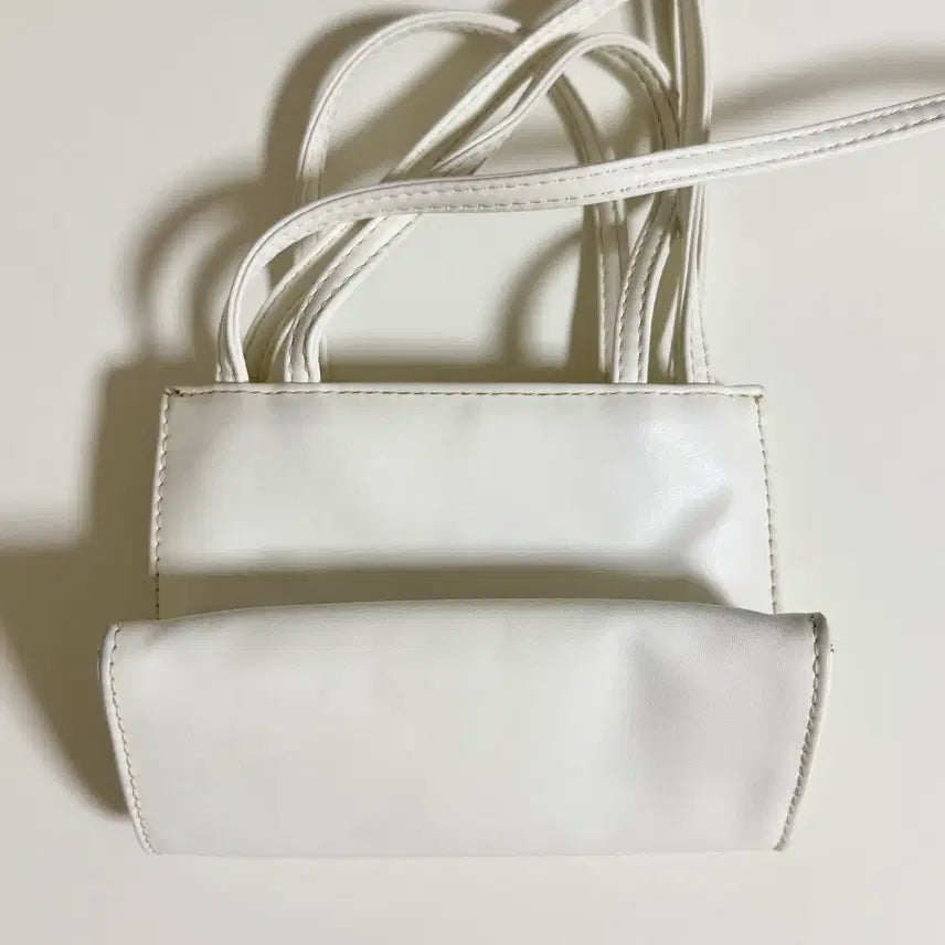 [BUNJANG] Telfar Small Bag White Crossbody / 텔파 스몰 가방 (화이트) 크로스백