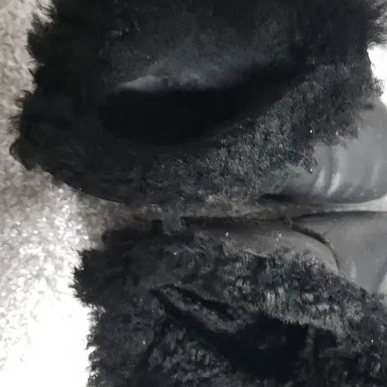 [BUNJANG] Fitflop Leather Fur Boots / 핏플랍 가죽 퍼 부츠 225 230