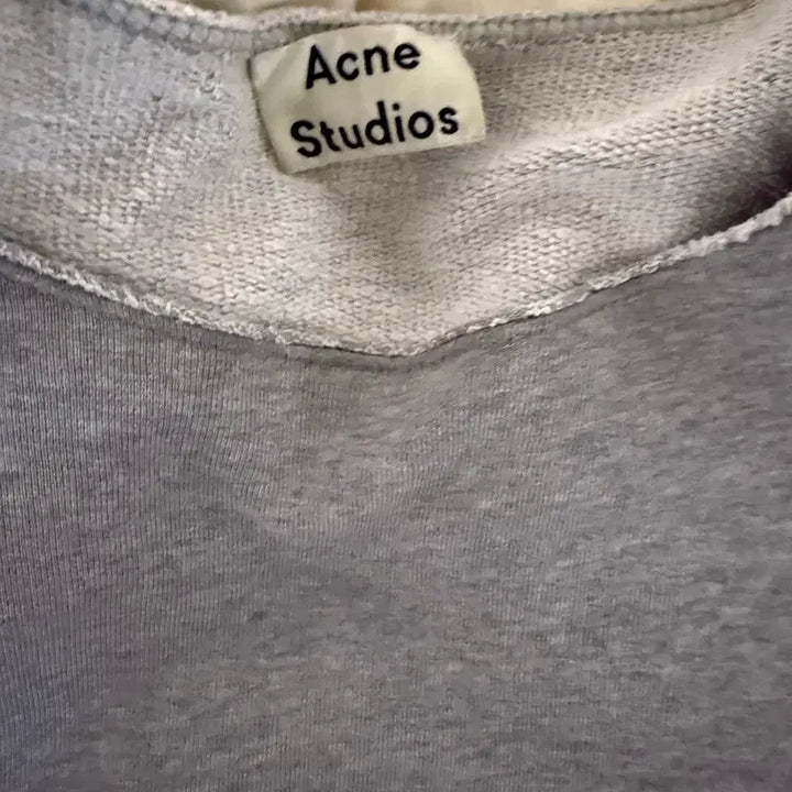 [BUNJANG] Acne Studios Forest Paw16 Gray Sweatshirt / Acne Studios 회색 맨투맨 티셔츠