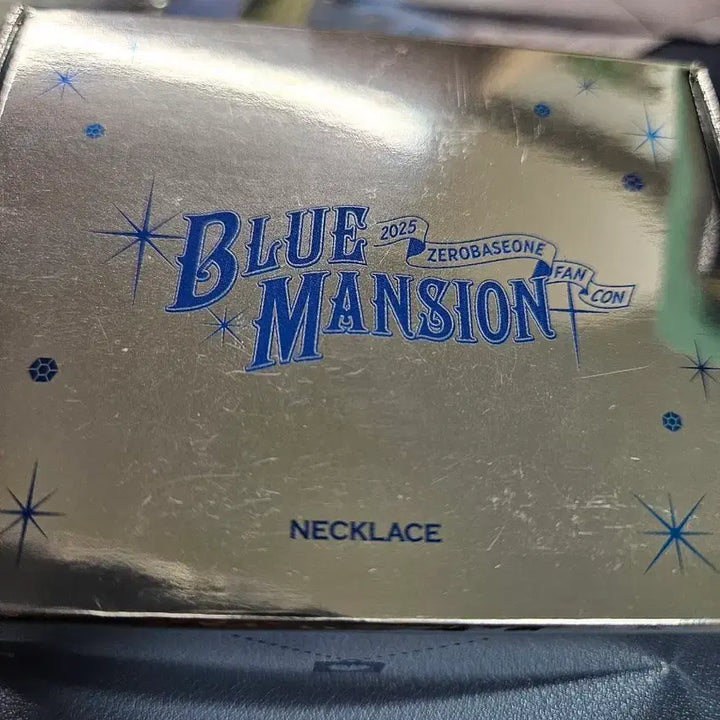 [SOLD OUT] 제로베이스원 블루맨션 팬콘 엠디 목걸이 석매튜