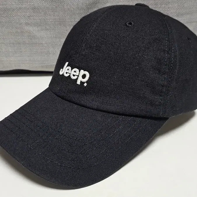 [BUNJANG] Jeep Black Baseball Cap / Jeep 지프 블랙 볼캡 야구모자 프리 57-59cm 가능