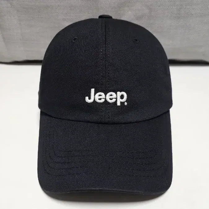 [BUNJANG] Jeep Black Baseball Cap / Jeep 지프 블랙 볼캡 야구모자 프리 57-59cm 가능