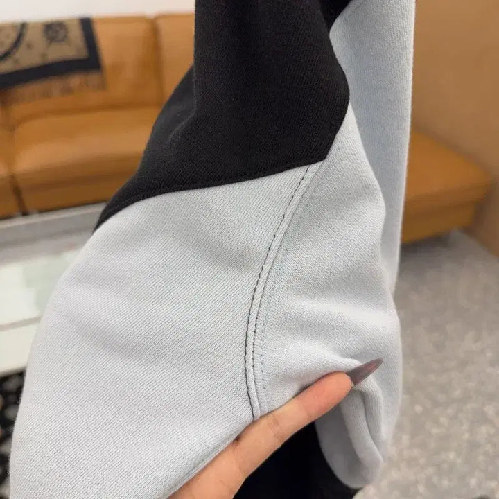 [BUNJANG] Combination Kitsch Unique Hoodie (L) / 트래블 워크샵 유니폼 콤비네이션 키치 유니크 후드티 L C08379