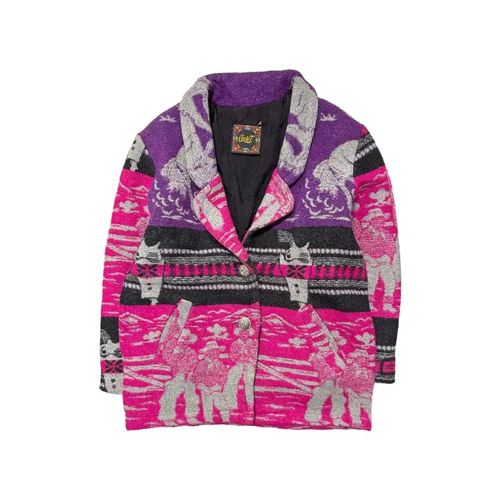 [BUNJANG] Circle T Ethnic Pattern Jacket / 빈티지 에스닉 패턴 자켓