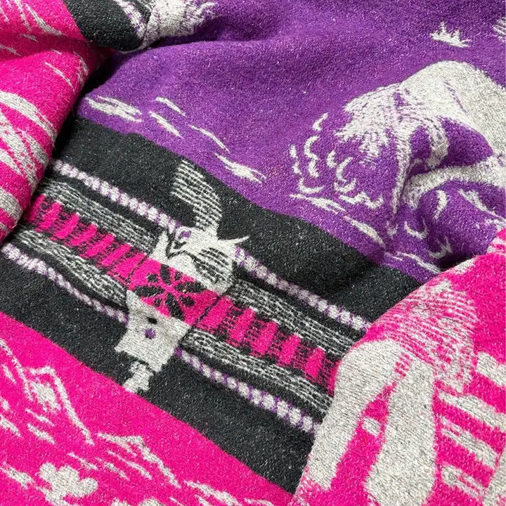 [BUNJANG] Circle T Ethnic Pattern Jacket / 빈티지 에스닉 패턴 자켓