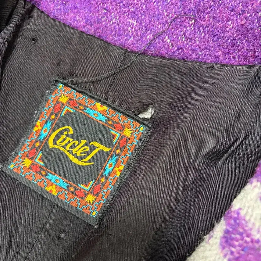 [BUNJANG] Circle T Ethnic Pattern Jacket / 빈티지 에스닉 패턴 자켓