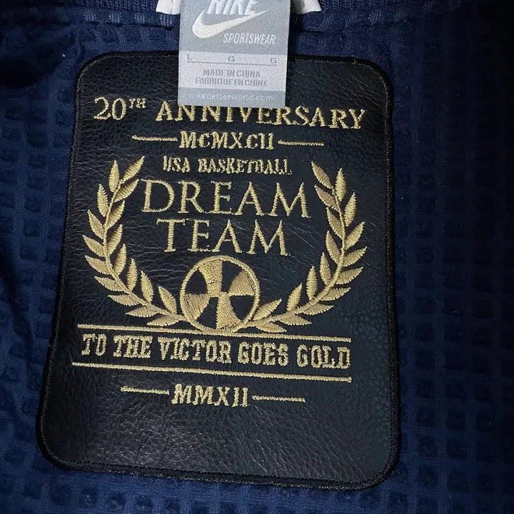 [BUNJANG] Nike NSW Dream Team 20th Destroyer Varsity Jacket 2012 / [L] 나이키 NSW 드림팀 20th 디스트로이어 바시티 자켓 2012