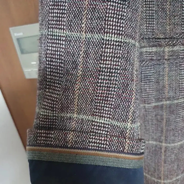 [BUNJANG] MICHAA Check Wool Long Coat / it MICHAA 체크 울 롱코트
