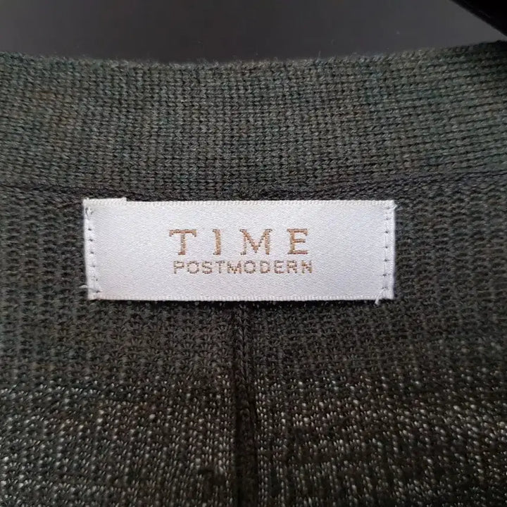 [BUNJANG] Time Silk-Blend Layered Long Knit / 타임 실크배색 레이어드 롱니트