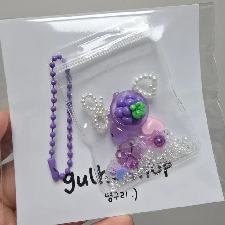 [BUNJANG] Lucky Turtle Zipper Bag Keyring Set / 행운의 거북이 지퍼백키링 6종 판매