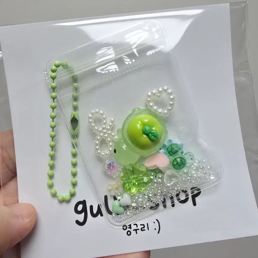 [BUNJANG] Lucky Turtle Zipper Bag Keyring Set / 행운의 거북이 지퍼백키링 6종 판매