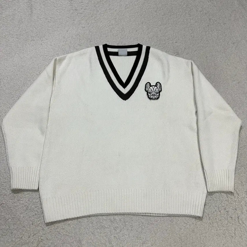 [BUNJANG] LifeWork Oversized V-Neck Knit Sweater / 라이프워크 니트 브이넥 오버핏