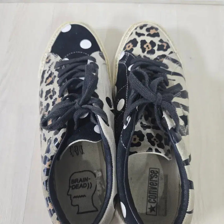 [BUNJANG] Converse Brain Dead Leopard One Star Low / 컨버스 브레인데드 레오파드 원스타 로우