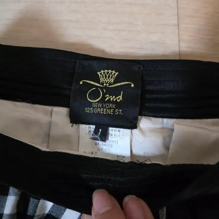 [BUNJANG] OZSECON Midi Checkered Flare Skirt Size S / 오즈세컨 미디 체크 플레어 스커트 사이즈s