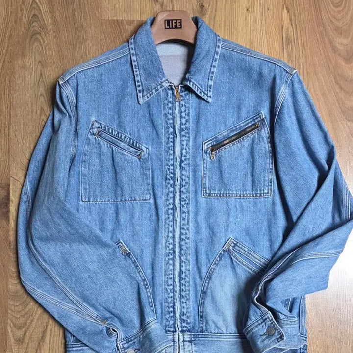 [BUNJANG] Life Archive 91-b Denim Jacket L / 라이프 아카이브 91-b 데님자켓 L