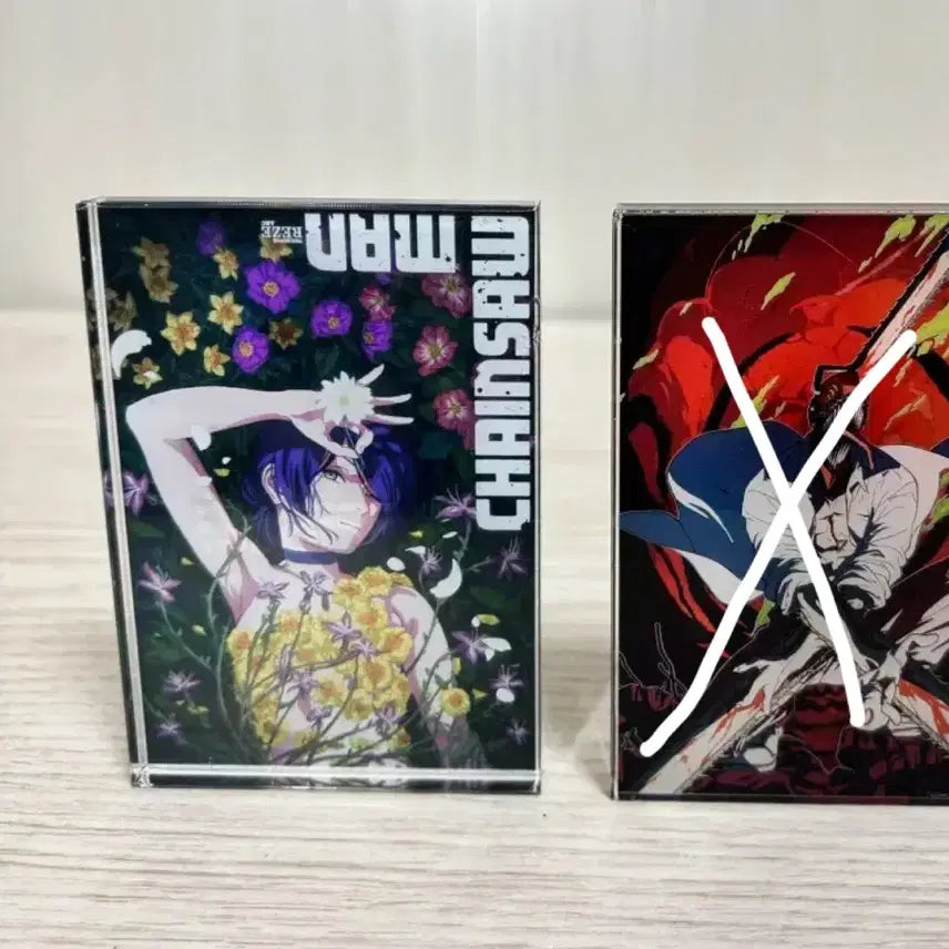 [BUNJANG] Chainsaw Man Reze Acrylic Block / 체인소맨 레제편 홍대 AK 팝업 한정 아크릴블록 레제 아크릴블럭