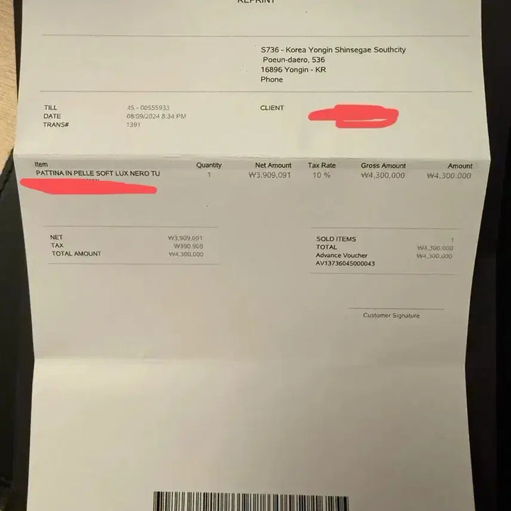 [BUNJANG] Prada Leather Shoulder Bag / [새상품급/직거래만] 프라다 가죽 숄더백 /가방,더스트백,택,인보이스