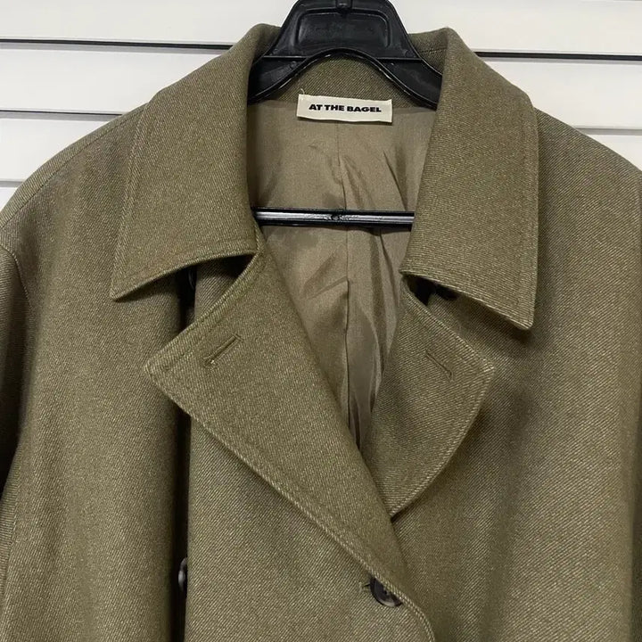 [BUNJANG] At The Baygil Wool Double Trench Coat Beige / (새상품)엣더베이글 울 더블 트렌치 코트 베이지