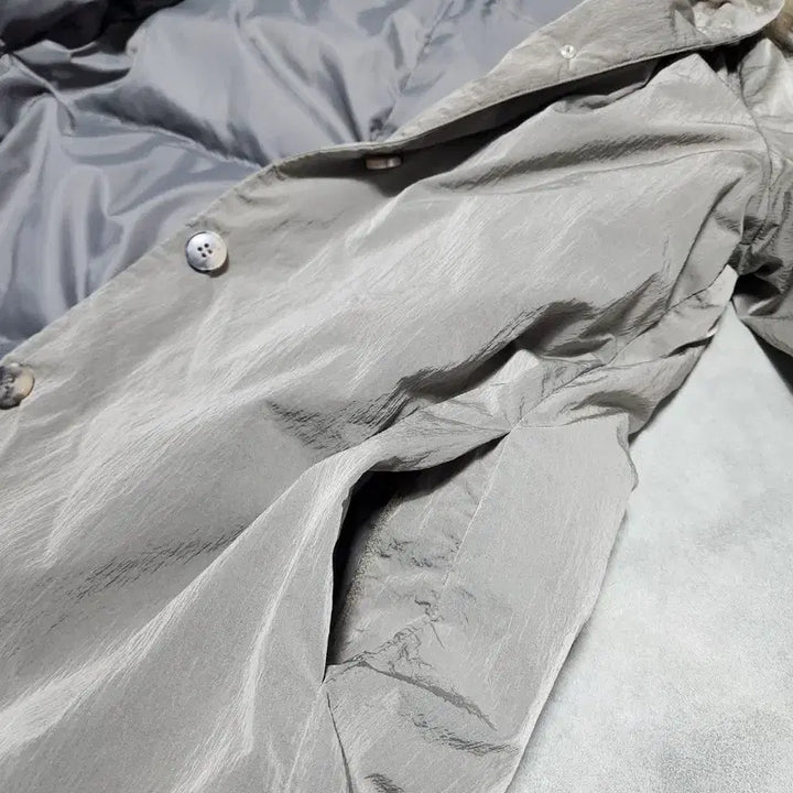 [BUNJANG] Theory Fox Fur Long Padding Jacket (M) / Theory 폭스퍼 롱패딩